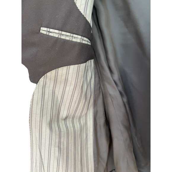 Hart Schaffer‎ Marx gold trumpeter blue blazer 46L, made in US luxury - Picture 5 of 11